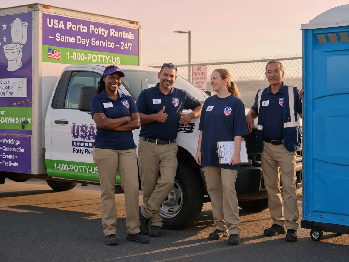 Porta Potty Rental company in East Pittsburgh, PA